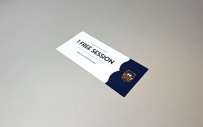 Листовка «1 Free Session»