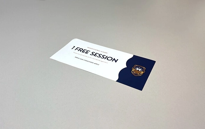 Листовка «1 Free Session»