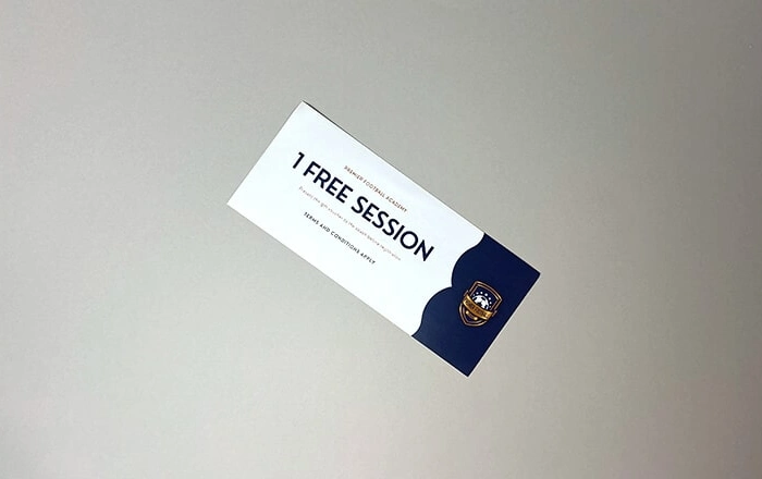 Листовка «1 Free Session»