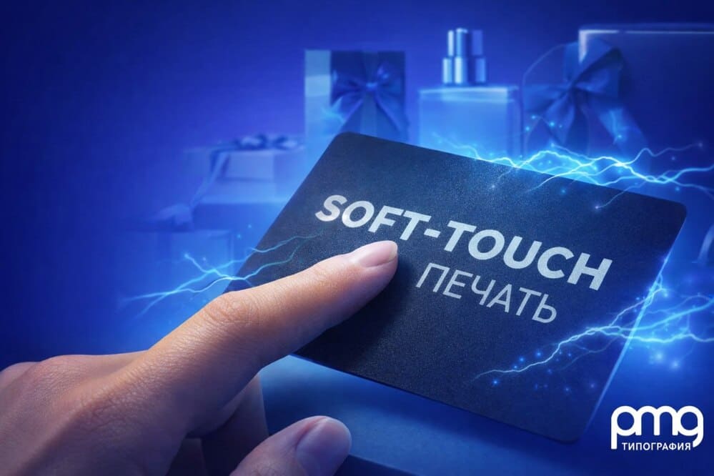 Ламинация Soft Touch