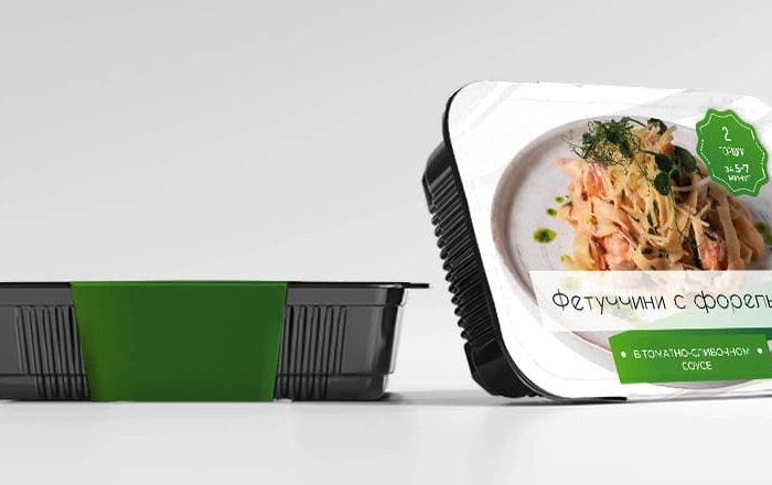 Упаковка с обечайкой для фетуччини